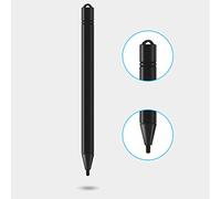 Vikye Los Niños Escriben Tableta de 4.4 Pulgadas Memo sin Papel LCD: Herramienta de Aprendizaje Fácil para Estudiantes Maestros, Negro Azul Verde Rojo Blanco Blanco (A)