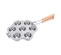 Vikye Máquina para Hacer Galletas Open Pies, Bandeja para Hornear de Aleación de Aluminio con Revestimiento Antiadherente y Asas, Calor Uniforme para Magdalenas, Tartas de Huevo,