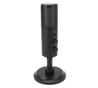 Vikye Micrófono USB, Micrófono Cardioide con Cable con 11 Modos RGB Luz para la Computadora Portátil PC, Alta Sensibilidad para Grabar Voces Transmitiendo Voz de Voz