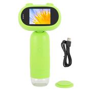 Vikye Microscopio Digital, 1000x Lupa de Bolsillo de Mano con Pantalla de 2 Pulgadas 8 Luces LED para Soldar para la Reparación de la Pintura de Uñas