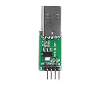 Vikye Módulo Convertidor de Voltaje de Interfaz USB, Módulo Reductor de 5V a 3,3 V DC-DC para AVR PIC C8051 MSP430