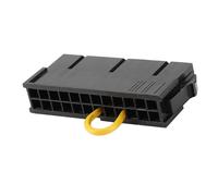Vikye Módulo de Inicio de Fuente de Alimentación ATX para Minero BTC, Alimentación de Reinicio Independiente, Conector PSU Negro Pequeño y Duradero de 24 Pines
