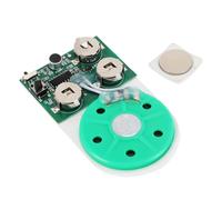 Vikye Módulo de Voz Grabable de 4 Minutos para Tarjetas de Felicitación, Chip de Sonido de Bricolaje con Altavoz y Interruptor Magnético para Regalos, Manualidades e Invitaciones