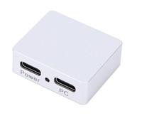 Vikye Módulo Divisor de Alimentación USB C, Carcasa de Aluminio USB 2.0,