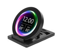 Vikye Módulo LCD IPS Redondo de 2,8 Pulgadas, Subpantalla de PC para AIDA64 PC CPU RAM HDD Data, Monitor Compatible para Windows para Linux para RasPi
