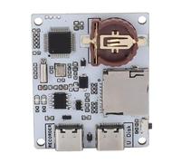 Vikye Módulo USB de Grabadora en Serie, Transferencia de Datos, Configuración RTC, Tarjeta de Memoria Pequeña, Soporte de Modo de Unidad Flash USB, Indicadores de Doble LED