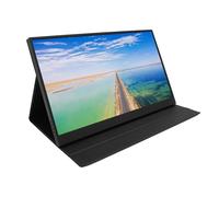Vikye Monitor Portátil, Pantalla de Ordenador HDMI 2,5K de 17,3 Pulgadas con Altavoces, Frecuencia de Actualización de 60Hz, Pantalla de Expansión Externa 16:9 con Soporte