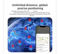 Vikye Rastreador Certificado por MFI para Vehículos y Bolsas con Paquete de 4 Ultralong en Espera, Compatible con iOS para Encontrar Control Remoto (4 Paquetes)