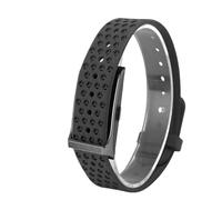 Vikye Rastreador de Ejercicios sin Pantalla, Actividad Impermeable de 10 M y Monitor de Sueño, Rastreador de Ejercicios sin Pantalla con Batería de 45 Días, Banda de Salud Inteligente (Black)