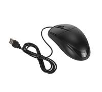 Vikye Ratón USB para Computadora, Ratón USB con Cable de 1000 dpi con Cable de 4,9 Pies de Largo, Ratón para Juegos con Cable Plug and Play de 3 Teclas Apto para Computadora Portátil,