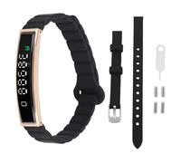 Vikye Smart Watch Health Tracker, BT 5.3 Pasos Tracking Pulsera Inteligente Resistente Al Agua para Hombres Mujeres, con Múltiples Modos Deportivos (Gold)