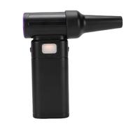 Vikye Soplador de Aire Eléctrico, Plumero de Aire Comprimido Portátil de Alta Velocidad para Acampar Al Libre, Plástico Negro, 1 ud. (BLACK)