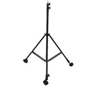Vikye Soporte de Luz de Fotografía, Trípode Telescópico de Metal de 6.89 Pies Ajustable con Ruedas, Trípode de Iluminación de Estudio Portátil