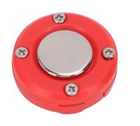 Vikye Soporte Magnético para Micrófono CB, Soporte Universal para Micrófono CB con Potente Imán, Portátil para Coche para con Altavoz Anytone (Rojo)