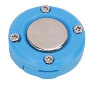 Vikye Soporte Magnético para Micrófono CB, Soporte Universal para Micrófono CB con Potente Imán, Portátil para Coche para con Altavoz Anytone (Blue)