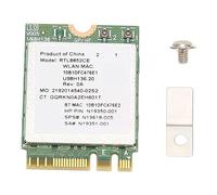 Vikye Tarjeta de Red NGFF, Adaptador de Red de Tarjeta 5374Mbps BT 5.3 NGFF WiFi 6E, Tarjeta de Red de Triple Banda de 2.4GHz 5GHz 6GHz para Redes Informáticas