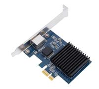 Vikye Tarjeta de Red PCIe, Adaptador Gigabit Ethernet de 10 Gbps 5 Gbps 2,5, PCI Express 4.0 X1, con Chipset RTL8127, para Servidor de Escritorio, Cable Cat5e