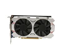 Vikye Tarjeta Gráfica DDR5 de 4 GB, Tarjeta Gráfica para Juegos PCI Express 2.0 16X de 128 bits con Ventilador de Refrigeración Dual para Computadora de Escritorio para Tarjeta