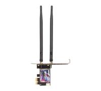 Vikye Tarjeta WiFi 6 PCIe AX1800Mbps,5.2, Transmisión de Alta Velocidad, Chip Profesional, Antenas de Alta Ganancia para PC de Escritorio, Soporta10 11
