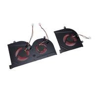 Vikye Ventilador de Refrigeración para Portátil Pro GS63 GS73, Disipación de Calor Eficiente para un Entorno de Trabajo Silencioso