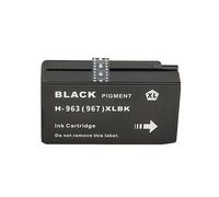 Vil-xh 4Color for Cartucho de Tinta de inyección de Tinta 963XL 963 for Impresora Off-eJet 9010 9015 9020 9022 9025 9012 9018(黑色)