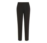 Pantalón slim fit de cintura alta Mujer Talla 38. Color Negro