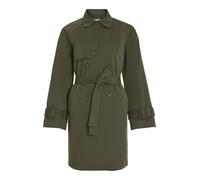 VILA Abrigo de entretiempo verde oscuro XS verde oscuro