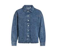 VILA Blusa 'VICreek' azul denim S-M azul denim