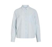 VILA Blusa 'VIDarma' azul claro / blanco XS azul claro / blanco