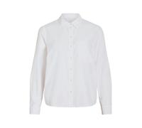 Vila Camisa Vidarma L/S Regular Noos Mangas Largas Blanco Brillante 38 Mujeres