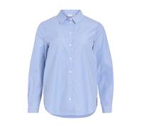 VILA Blusa 'VIDoja' azul claro / marrón / esmeralda / blanco XL azul claro / marrón / esmeralda / blanco