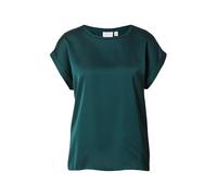 Vila Top de satén para Mujer Viellette S/S Noos de Manga Corta bl, Pino Ponderosa, 44