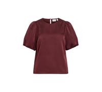 VILA Blusa 'VIEllette' borgoña M borgoña