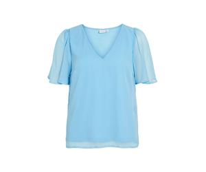 VILA Blusa 'VIFalia' azul cielo S azul cielo