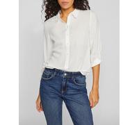 Vila Camisa de mujer manga 3/4. Blanco 36