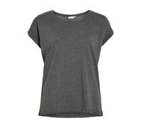 Vila Camiseta de Mujer Vidreamers New Pure Noos, Color Gris., L
