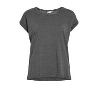 Vila Camiseta de Mujer Vidreamers New Pure Noos, Color Gris., L