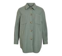 Vila Camiseta de Mujer Vikimmi L/S Jacket-Noos, Corona de Laurel, XL