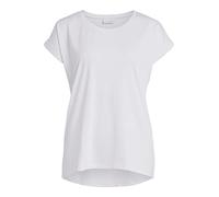 Vila Camiseta de mujer manga corta cuello redondo. Blanco 38/M