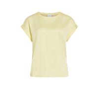 VILA Camiseta 'VIEllette' amarillo pastel M amarillo pastel