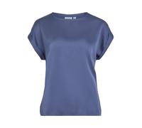 Vila Camiseta de satén, Color Negro, Bijou Blue, 46
