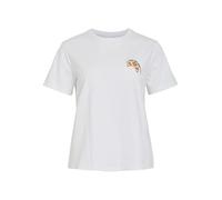 Vila Camiseta Vinora S/S - Noos, Blanco Brillante, L