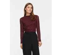 VILA Camiseta 'VIRikke' borgoña / merlot L EUR