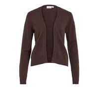 Vila Cárdigan Mujer VIRIL Corto Abierto, marrón (Coffee Bean), M