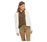 Vila Cardigan Short Open White Alyssum M White Alyssum M