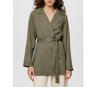 Vila Gabardina de mujer doble abotonadura. Verde pardo 40 (40)