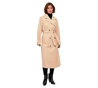 Vila Gabardina larga Vimersin para mujer - Abrigo Noos, Sésamo, 36
