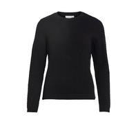 Vila Vidalo O-Neck L/S Knit Top/Su-Noos Suéter, Negro, S para Mujer