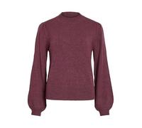 Vila Jersey de Punto Viril Turtle-nk Balloon L/S Top-Noos para Mujer, Figura, S