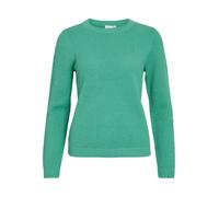 Vila Vidalo O-Neck L/S Knit Top-Noos, Verde Invierno, M para Mujer
